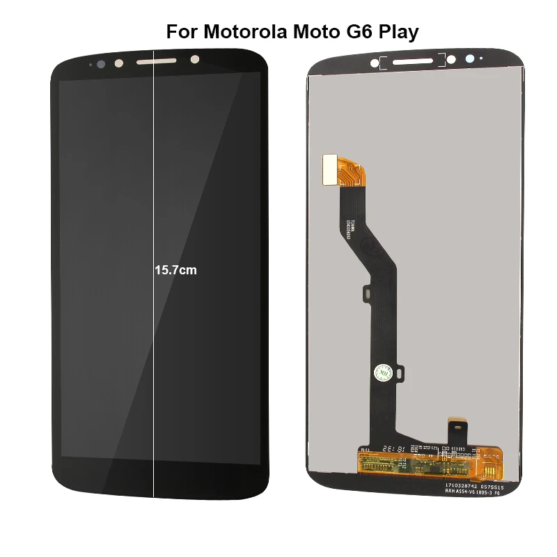 ЖК дисплей 5 7 дюйма для motorola moto E5 g6 play xt006 сенсорный экран с инструментами