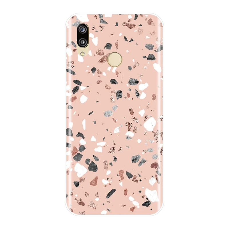 For Huawei P20 Pro P10 P Smart Plus P9 Lite Mini Case Silicone Art Soft Back Cover P8 2017 Phone | Мобильные телефоны и