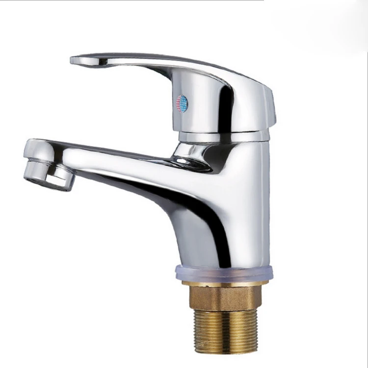 

Single handle deck mounted basin mixer with hot cold polished chrome bathroom basin sink faucet price for sale,sanitary ware