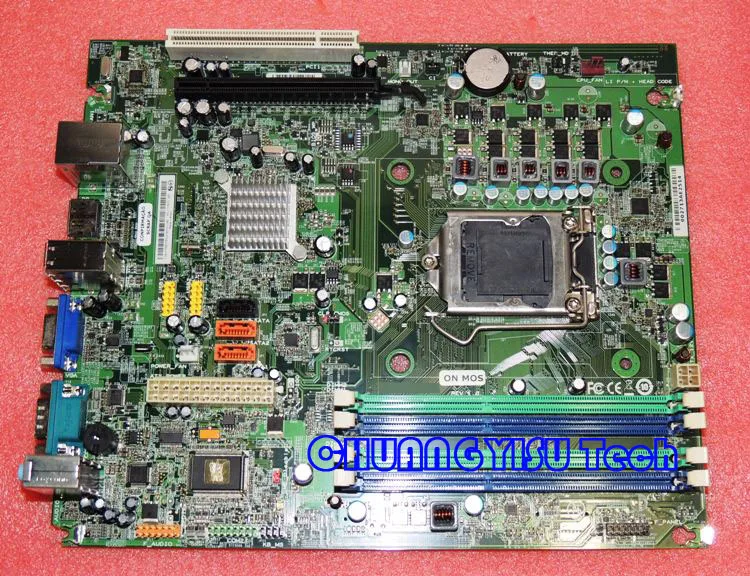 Бесплатная доставка оригинальная материнская плата CHUANGYISU M90 M90P Q57 BTX DDR3 s1156 71Y5975