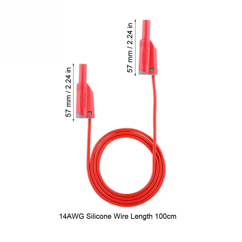 5 шт. силиконовые штекеры 14AWG для мультиметра|Детали и аксессуары приборов| |