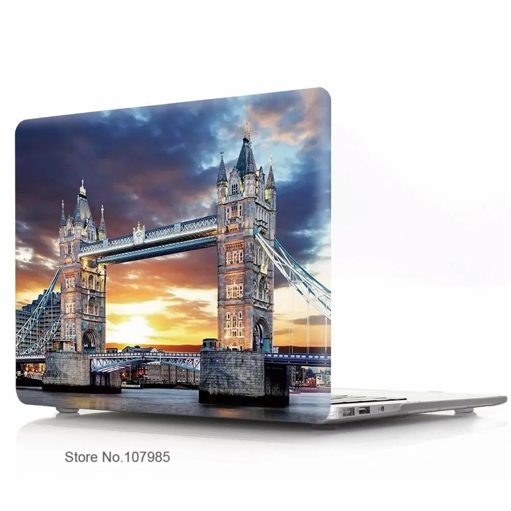 Чехол для ноутбука Apple MacBook Air Pro Retina 11 12 13 15 Touchbar A1706 A1708 A1989 башня строительные блоки