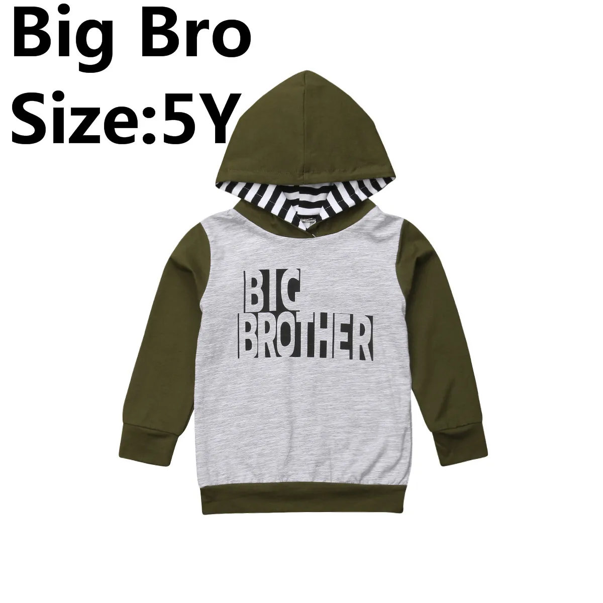 Size 5Y Коллекция года, Повседневная теплая хлопковая одежда Детские толстовки с капюшоном для маленьких мальчиков комбинезон с капюшоном для маленьких мальчиков, топы, одежда для мальчиков осенняя одежда От 0 до 6 лет - Цвет: Size 5Y