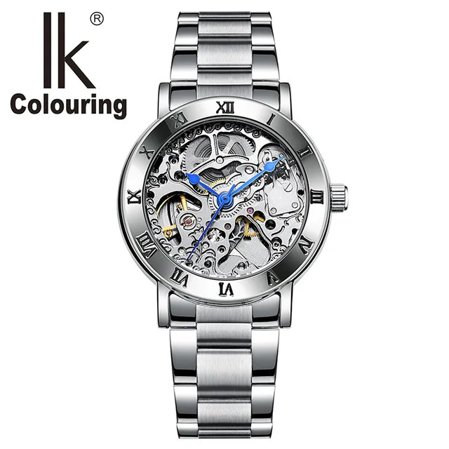 Женские автоматические часы IK coloring стимпанк с автозапуском механический