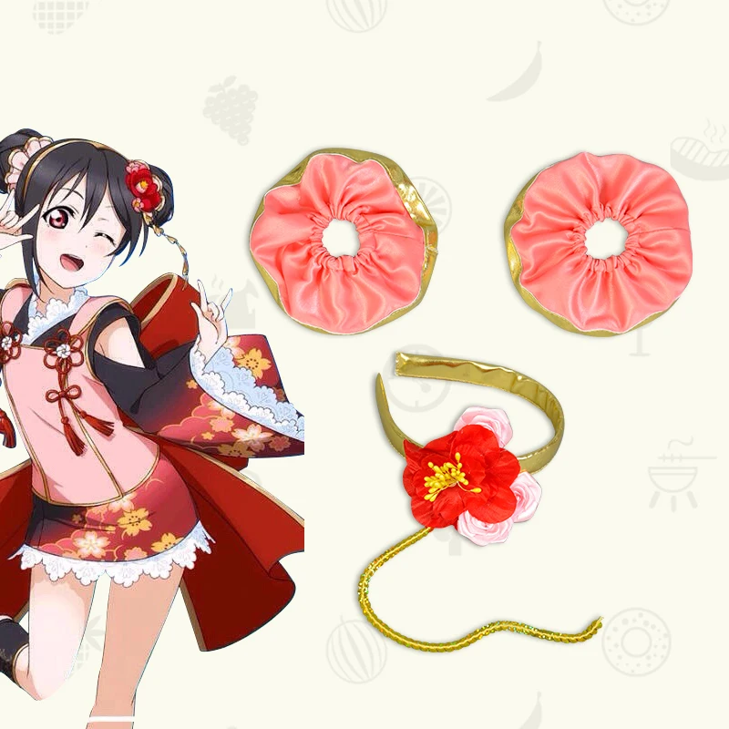 Lovelive! Платье для девочек одежда в стиле кимоно Одежда взрослых на Хэллоуин Nico Yazawa