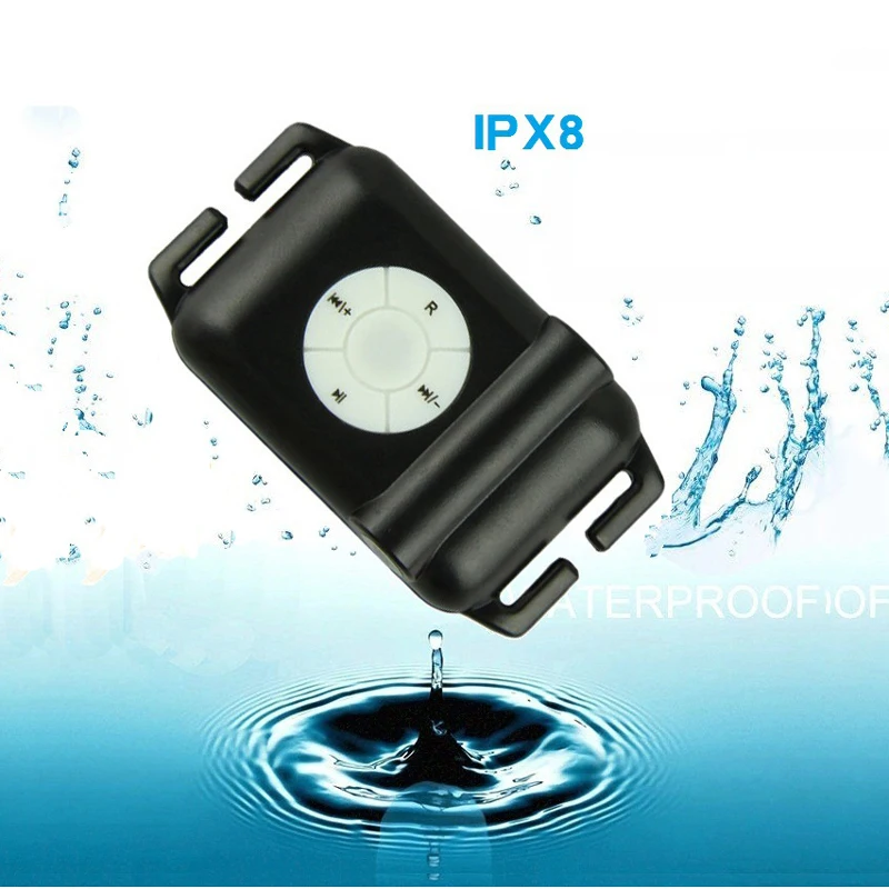 Новая Водонепроницаемая гарнитура IPX8 для дайвинга 4G 8 ГБ MP3 подводного