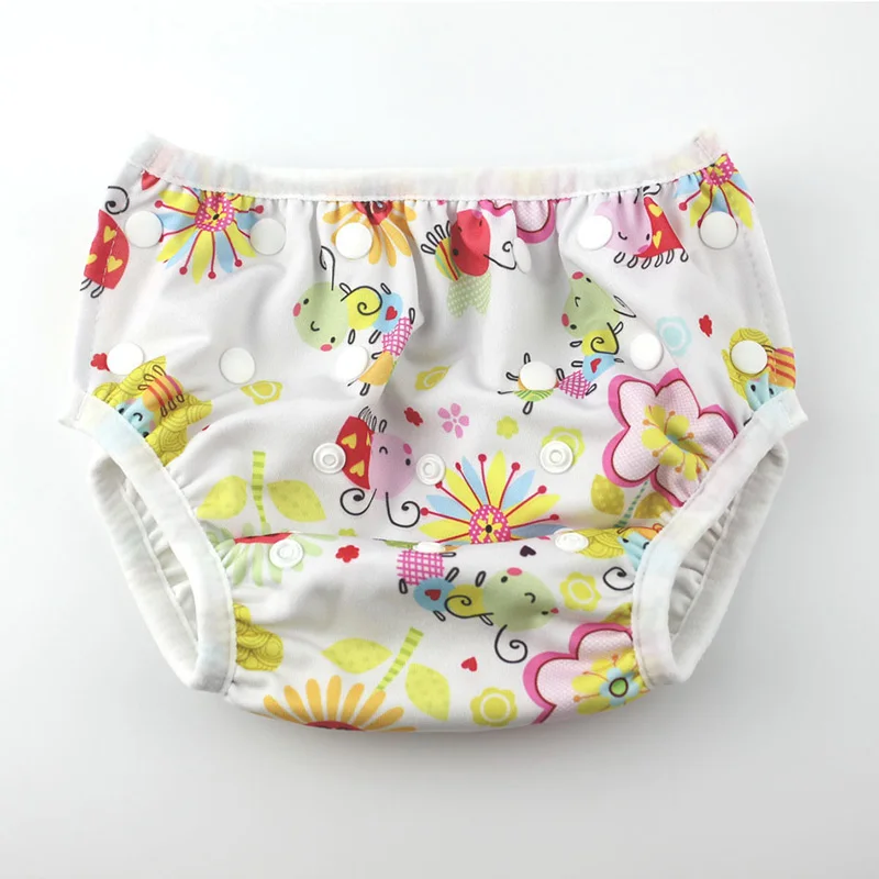 Baby Leakproof Swimming Trunks Wet Oneself Nylon Polyester Printing Waterwading Neutral Comfort | Мать и ребенок