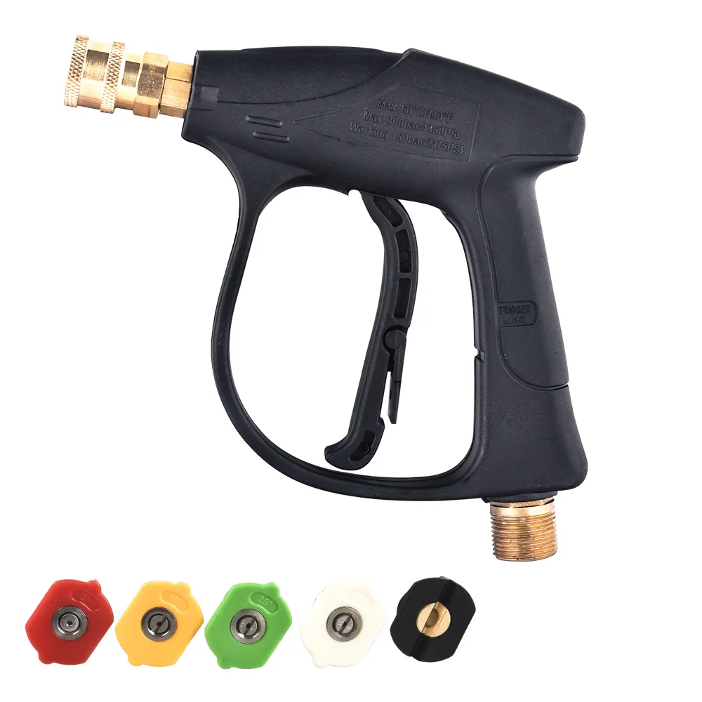 3000 PSI High Pressure Car Washer Gun Washer Gun With 5 Nozzles for Car Pressure Power Washers