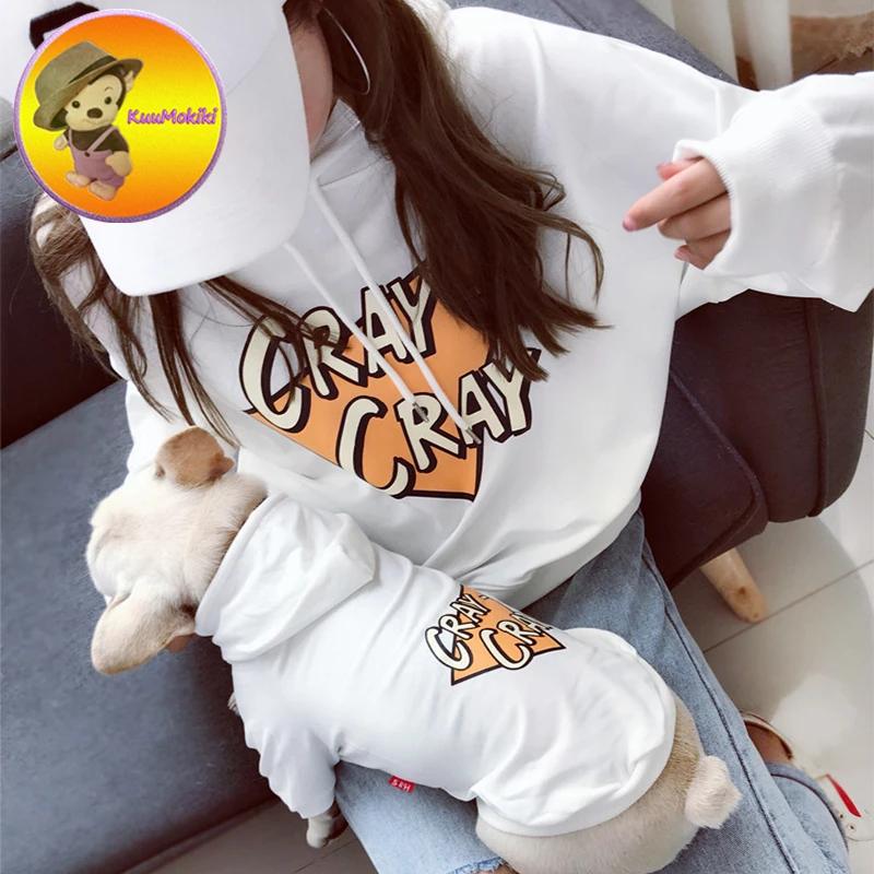 Новое поступление семейная одежда для бульдога футболка домашних животных