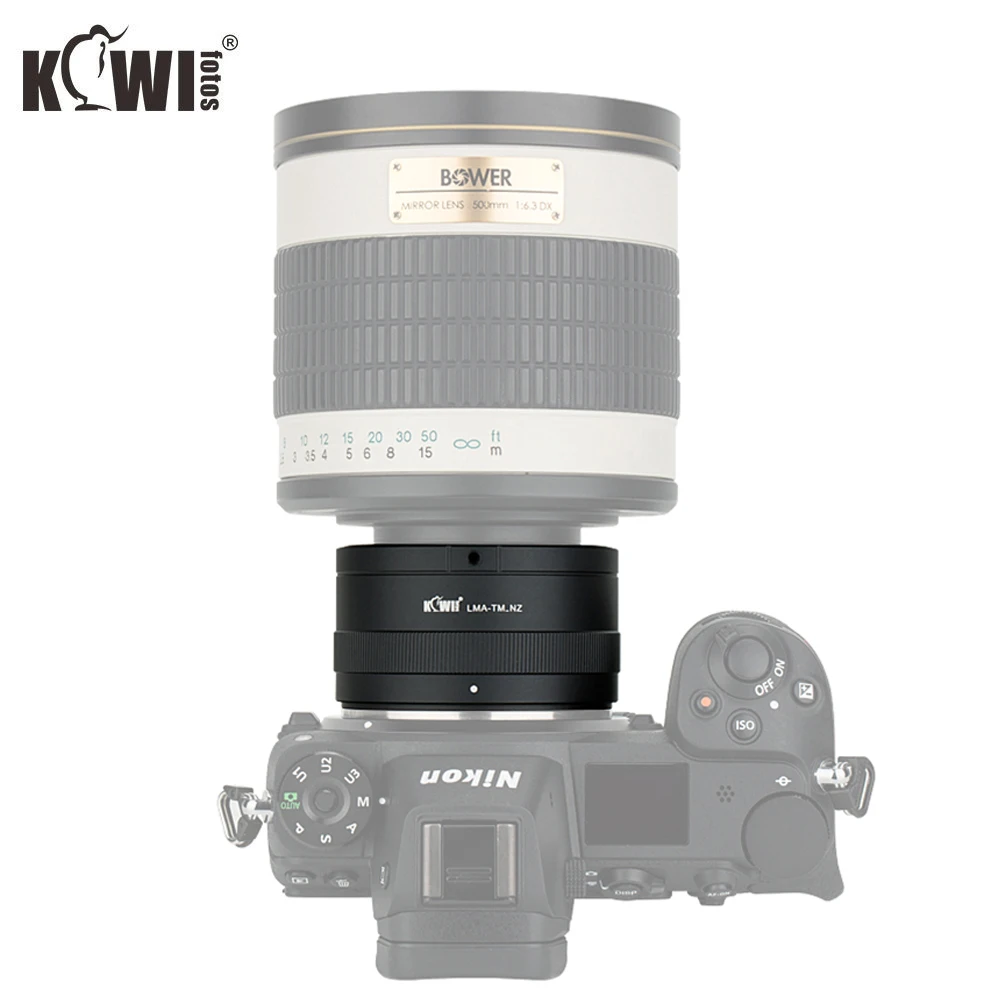 KIWIFOTOS LMA TM_NZ 69x43 8 мм Руководство кольцо адаптер объектива для Т образных