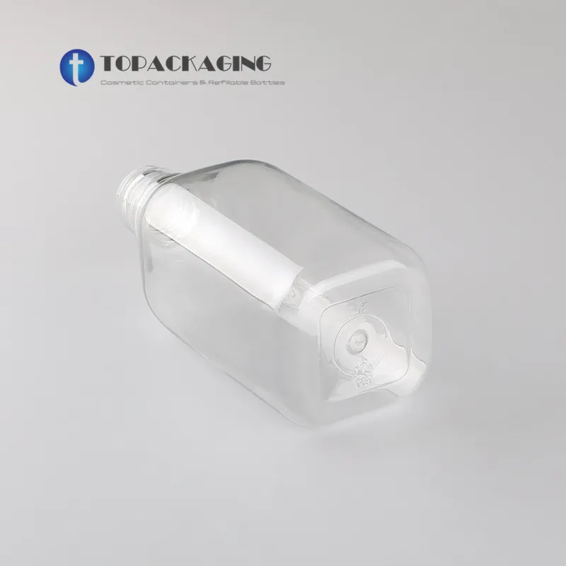 30PCS*200ML Spray Pump Bottle Empty Square Plastic Cosmetic Container Red Perfume Refillable Parfum Pack Blue Fine Mist Atomizer | Красота и