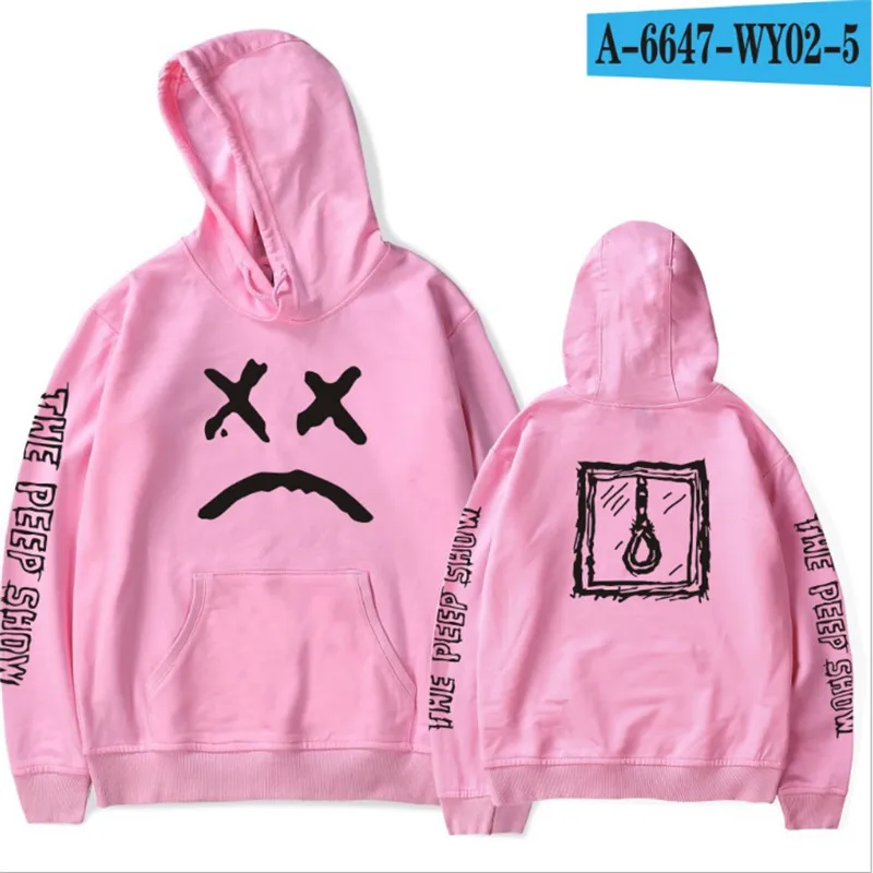 Мужские толстовки с капюшоном Lil Peep пуловер для мужчин и женщин sudaderas cry Детская