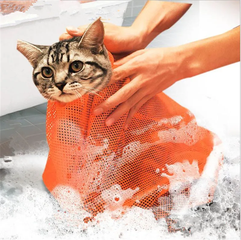 Кошка Pet ногтей обрезки кошка Груминг мешок мешки для ванной (S14)|Уход за кошками| |
