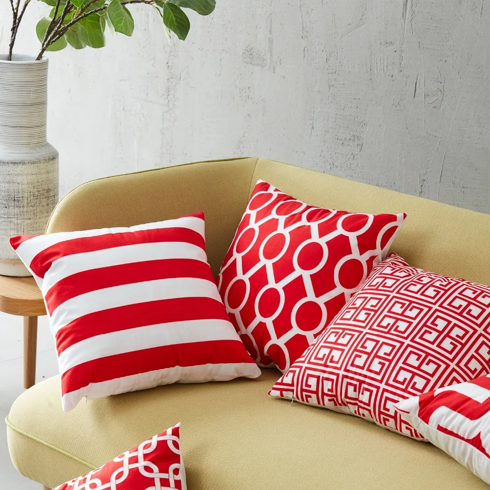 Наволочки YokiSTG с геометрическим узором чехлы для диванов офисное кресло из