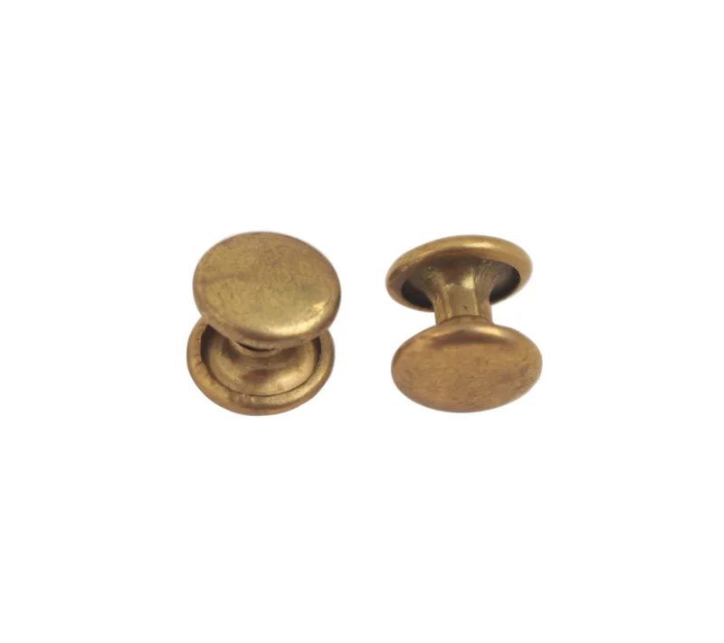 

200 Sets Brass Rivet Button DIY Accessories