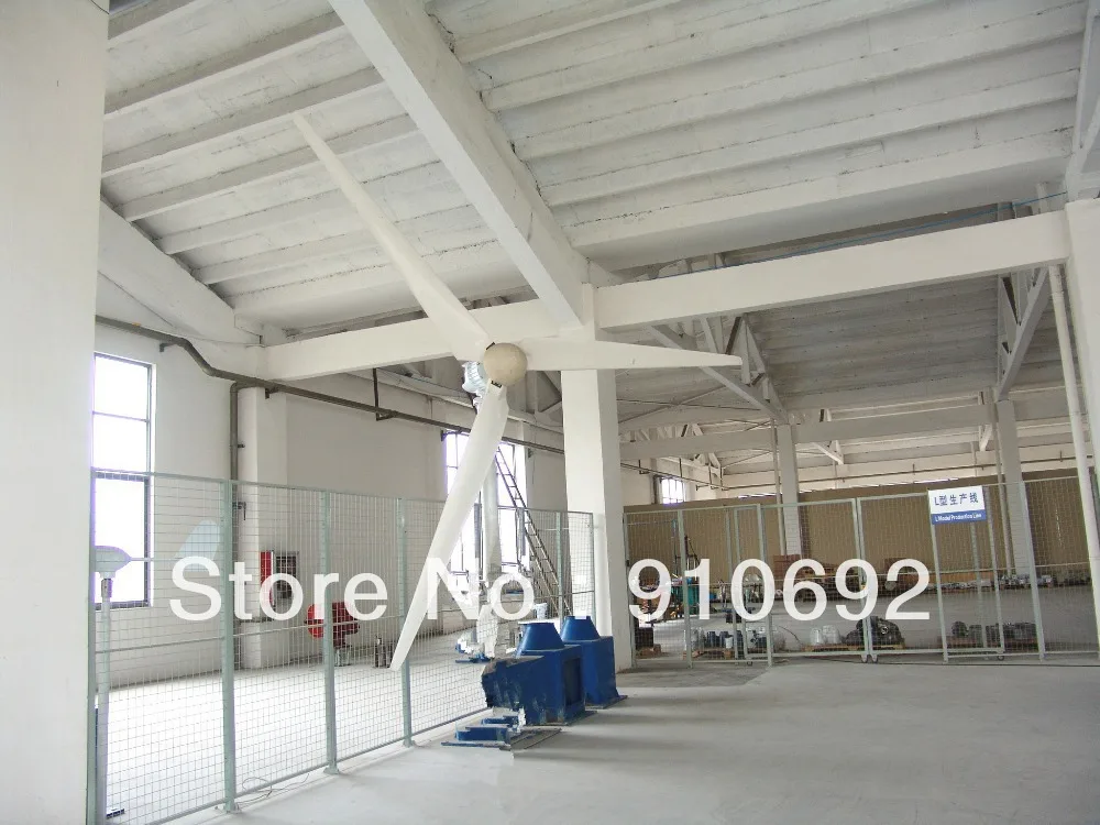 3 кВт 120 В низкий оборот в минуту популярный ветрогенератор/ветровая турбина для