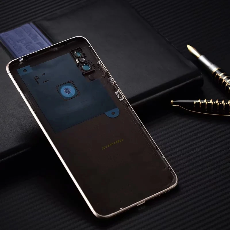 Корпус для Xiaomi Redmi S2, Пластиковая Задняя крышка для батареи, запасные части, чехол с кнопками для объектива
