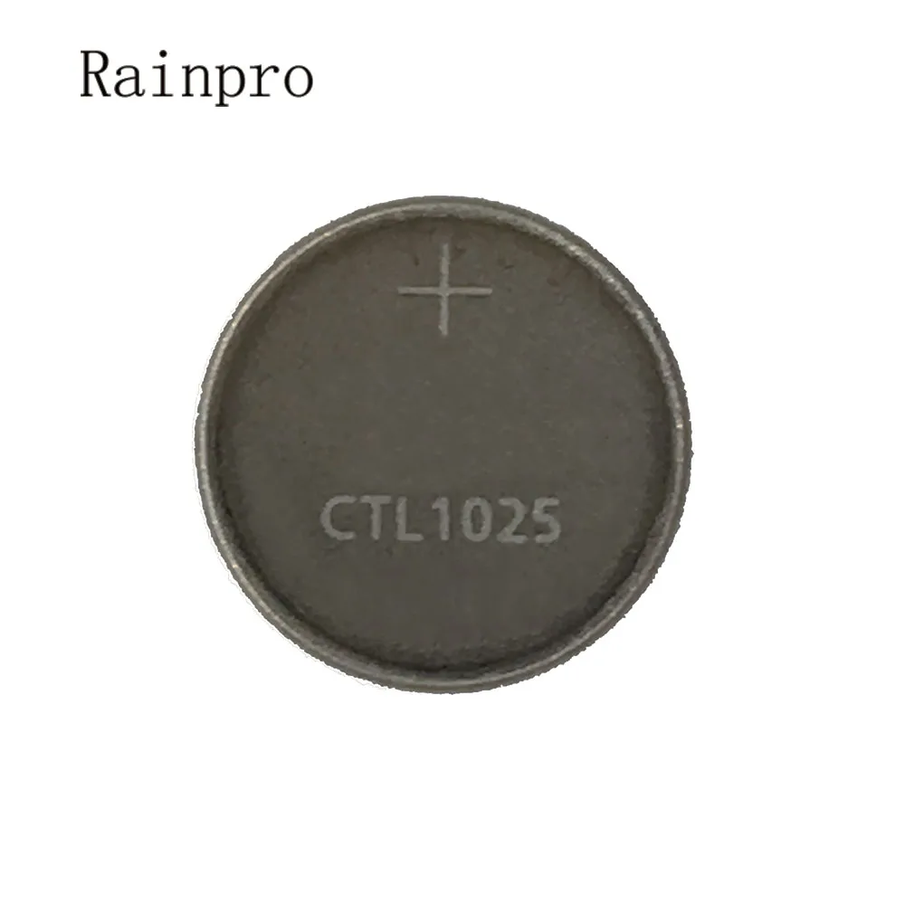 Lot Ctl1025 1025 Bateria Solar Botão Célula Bateria Recarregável Novo Peças
