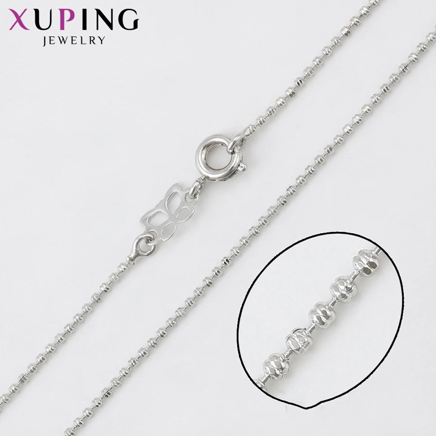 Модное Ожерелье Xuping из экологичной меди Элегантные украшения для женщин и мужчин