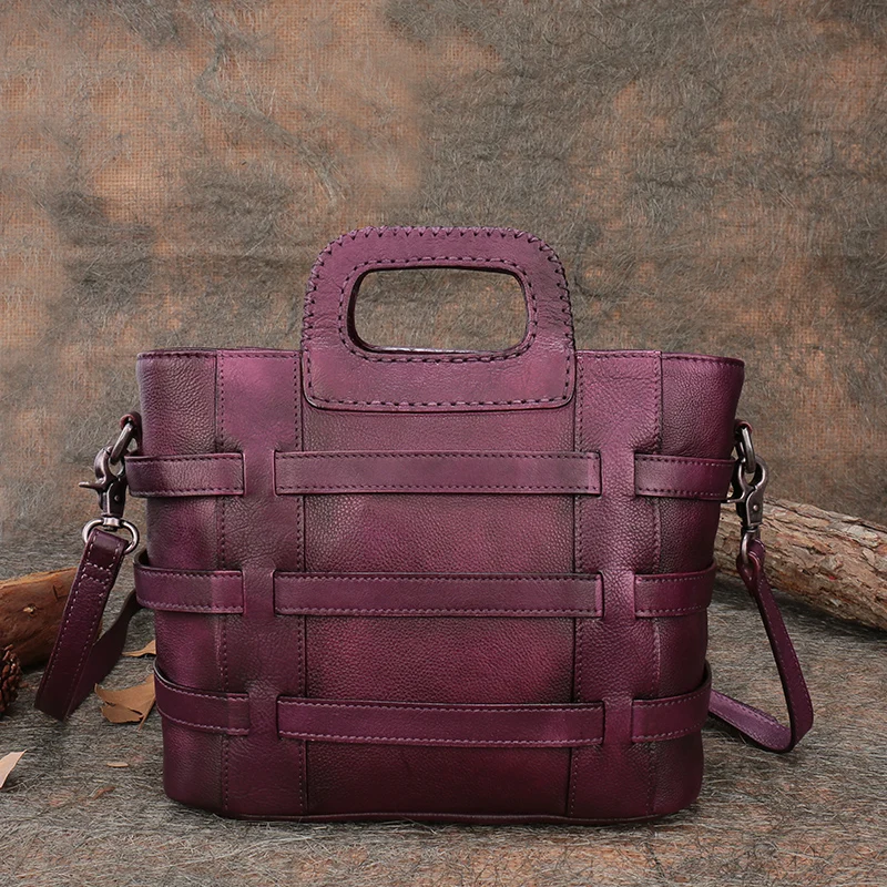 Сумка-мессенджер женская ручная работа из натуральной кожи | Багаж и сумки