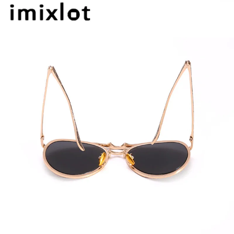 IMIXLOT простые складные солнцезащитные очки для вождения с ушками женские