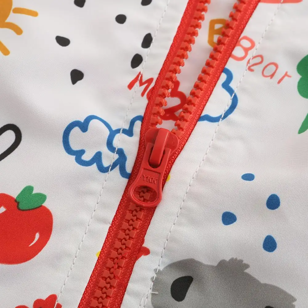 M136 Демисезонный Пикник ветровка защита от дождя куртка для девочек пальто с