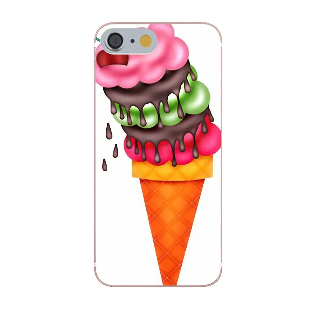 Радужные цветные пищевые пончики для HTC Desire 530 626 628 630 816 820 One A9 M7 M8 M9 M10 E9 Plus U11 Moto G G2 G3
