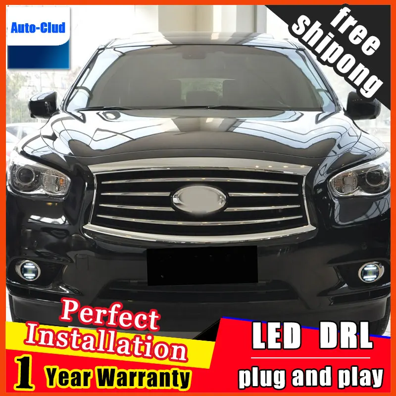 Авто-Стайлинг светодиодный туман светильник для Infiniti JX35 2013 Светодиодный