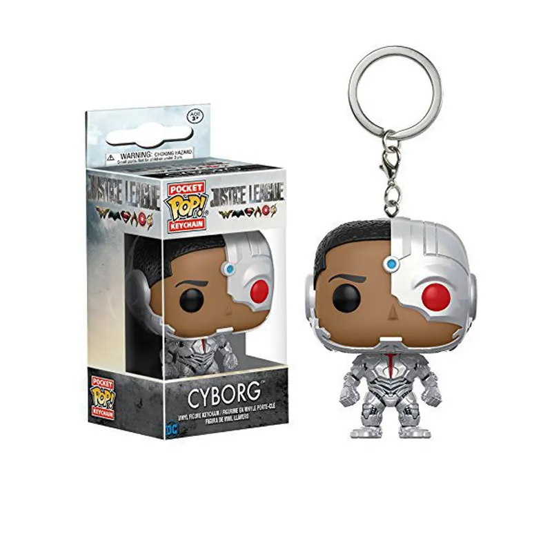 Сливовый Funko pop Marvel Мстители США капитан Лига Справедливости dragon ball Z Grootted Вегета брелок фигурки игрушки рождественские подарки - Цвет: Сливовый