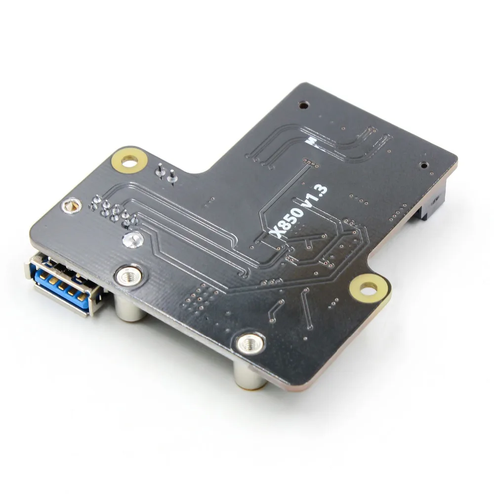 Raspberry pi X850 mSATA SSD диск плата расширения поддерживает 1 ТБ USB 3 0|Интегральные схемы| |