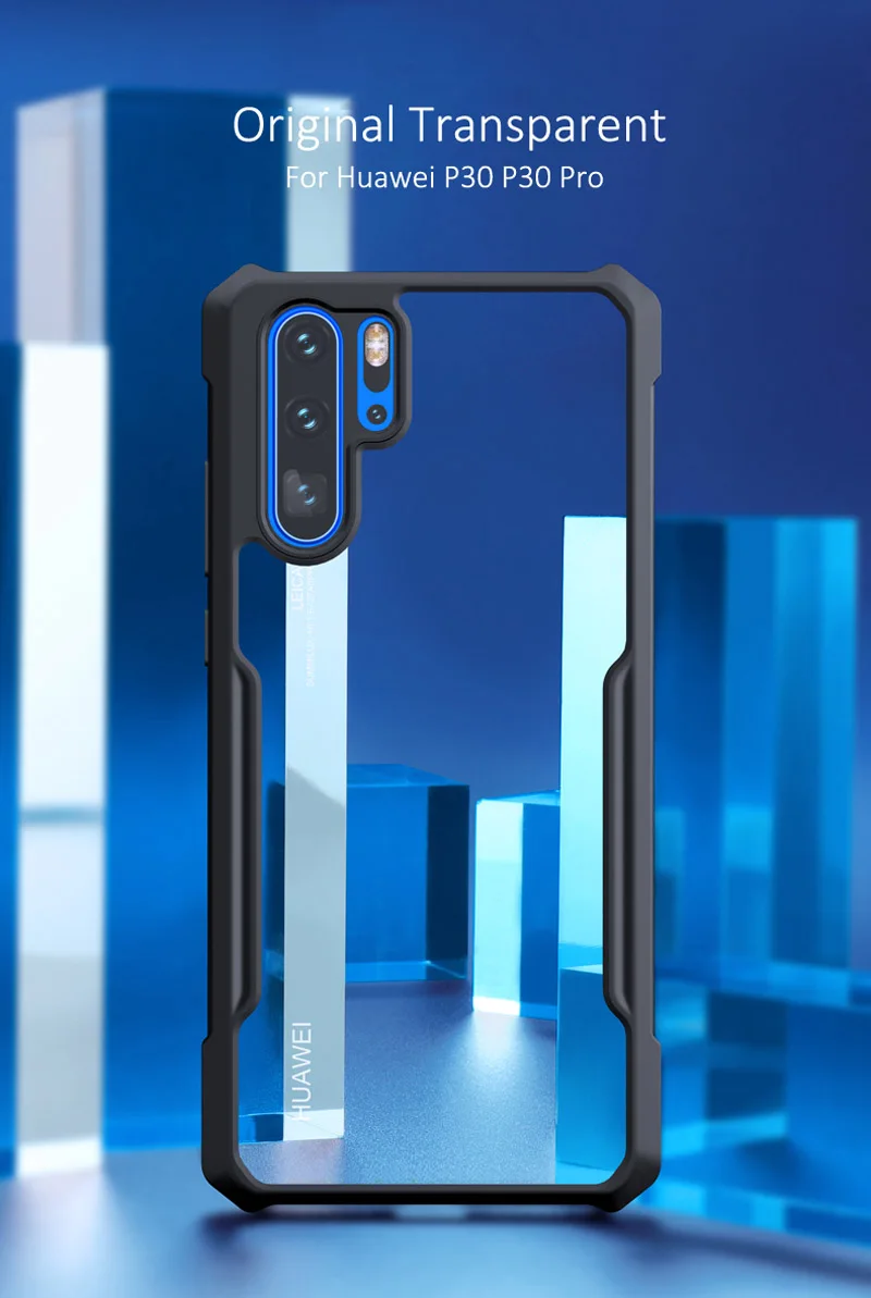 Для huawei P30 P30 Pro Чехол XUNDD 360 полный защитный чехол для huawei P30 P30 Pro с подушкой безопасности противоударный прозрачный чехол