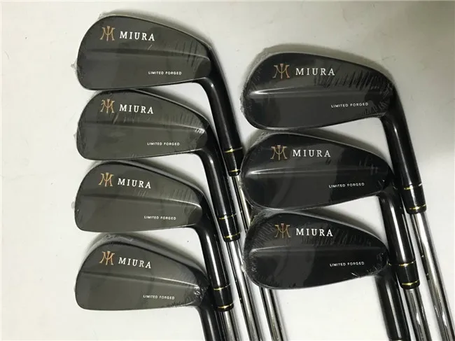 MiURA Limited Кованое железо комплект MiURA Гольф кованые железные клюшки для гольфа 456789 P(7 шт.) R/S Flex сталь/графит вал С Крышка головки