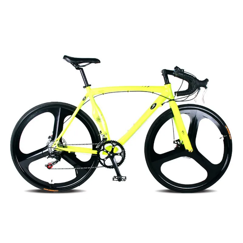 Дорожный велосипед с фиксированной передачей 52 см рама из магниевого сплава raod 14 скоростной дорожный велосипед из алюминиевого сплава
