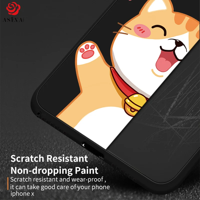 ASINA 360 Полный чехол Чехол для iPhone X милые оригинальные рисунки IPhone Case Ультратонкий