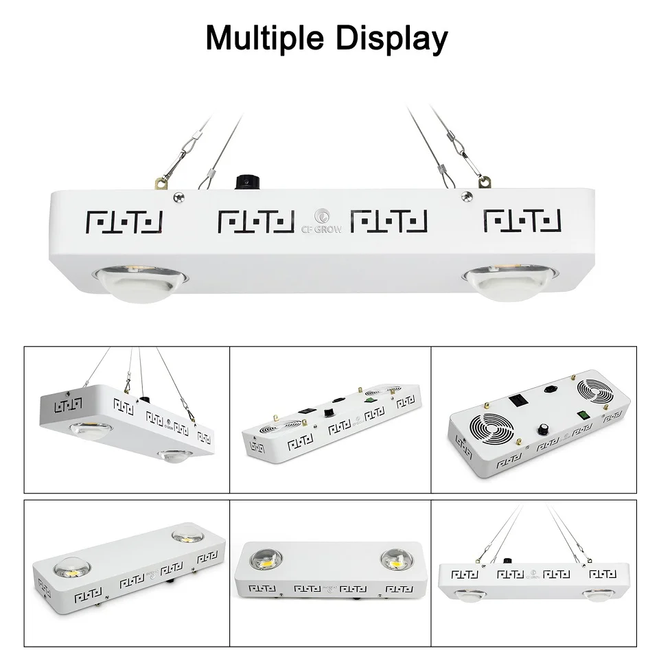 Dimmable Полный спектр COB светодиодный светильник для выращивания CREE CXB3590 200 Вт 26000лм = HPS 400 Вт лампа для выращивания комнатных растений панельный светильник ing