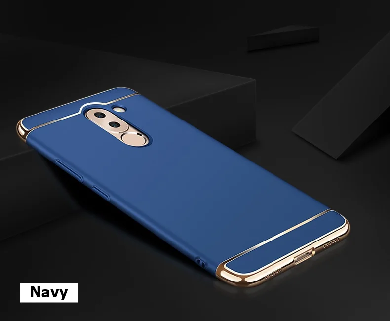10 шт./лот Гальванизированный 3 в 1 чехол для Huawei mate 20 P20 pro lite 20X honor 9i play 8X max enjoy 9 plus nova