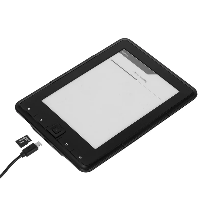CLAITE 6 &quotэлектронная книга читатель встроенный свет дюймов 4 Гб электронная E-ink