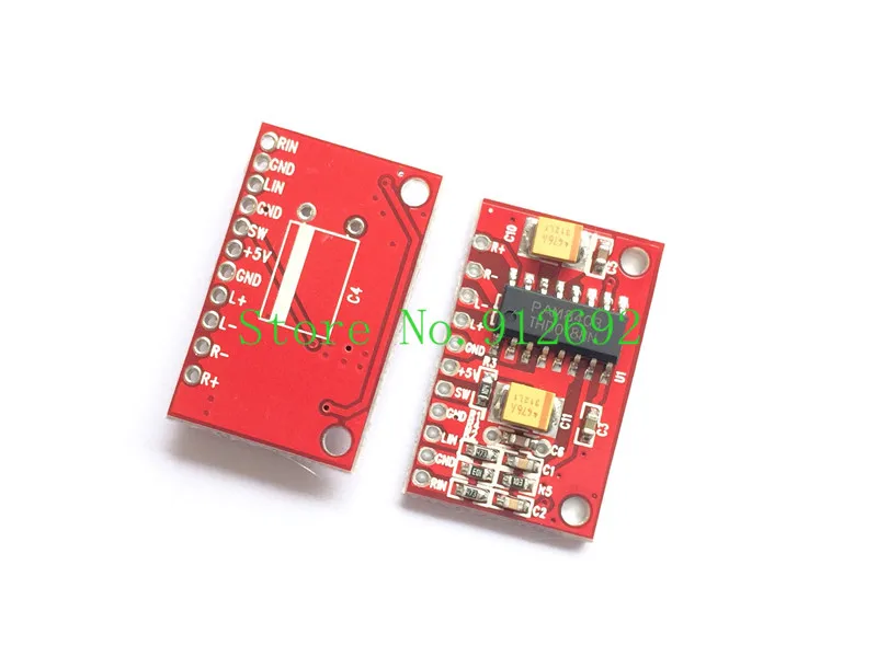 Новый 2 канала 3 Вт PAM8403 источник питания класса D аудио усилитель плата 5 В USB
