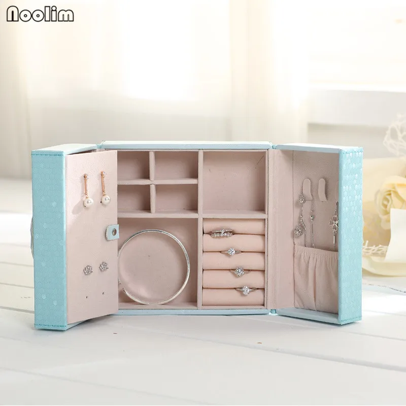 Шкатулка для ювелирных украшений NOOLIM шкатулка серег колец изысканный органайзер