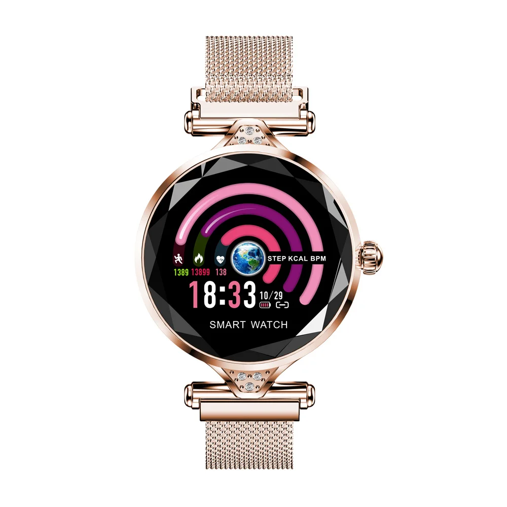 696 Смарт H8 Для женщин браслет сердечного ритма крови Давление шагомер