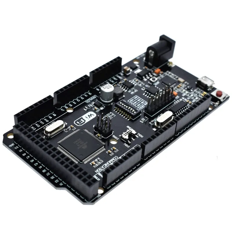 Mega2560 + Wi Fi R3 ATmega2560 ESP8266 32 Мб памяти с поддержкой CH340G CH340G. Совместимость Arduino Mega NodeMCU