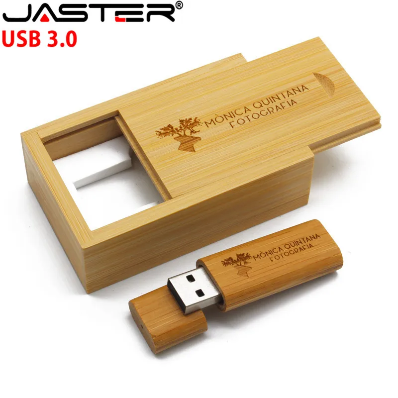 JASTER USB 3 0 деревянный + коробка флэш накопитель драйвер pendrive 4 ГБ 8 16 32 карта памяти