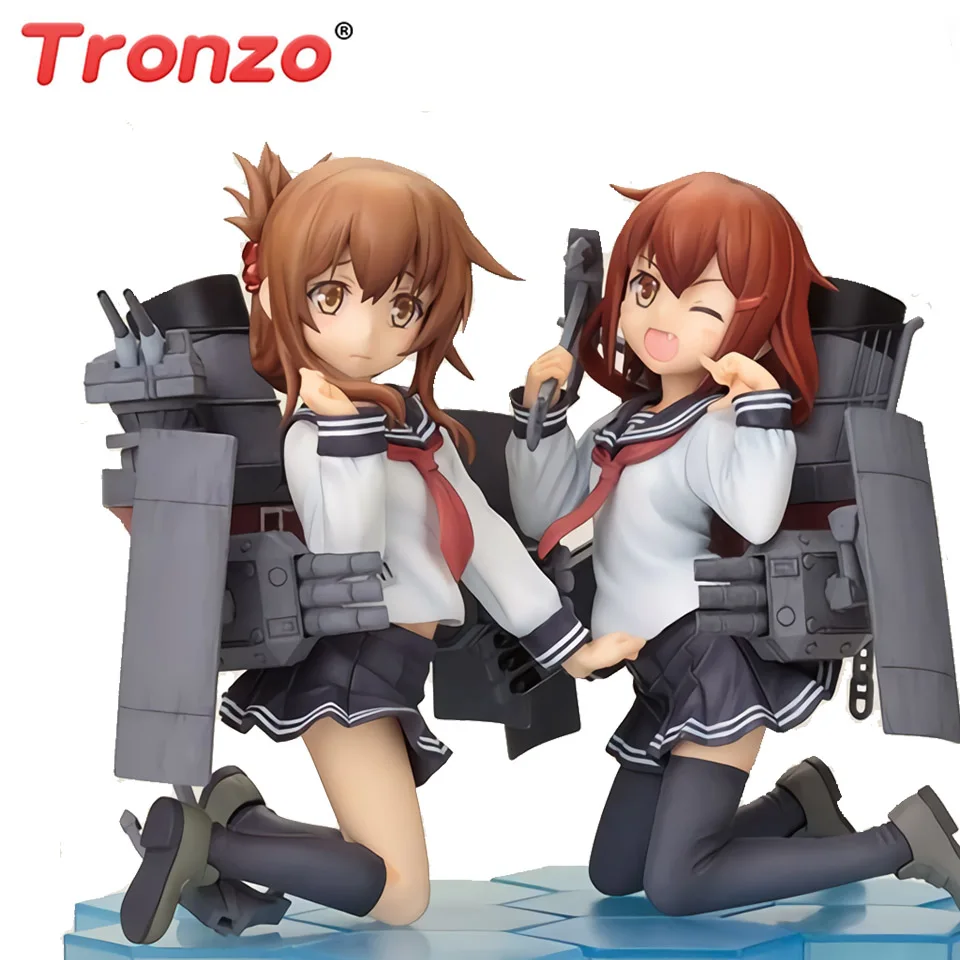 Tronzo Janpanese Аниме Коллекция Kantai фигурка Ikazuchi Inazuma Kawaii ПВХ фигурка модель куклы игрушки игры Kancolle Фигурки для девочек