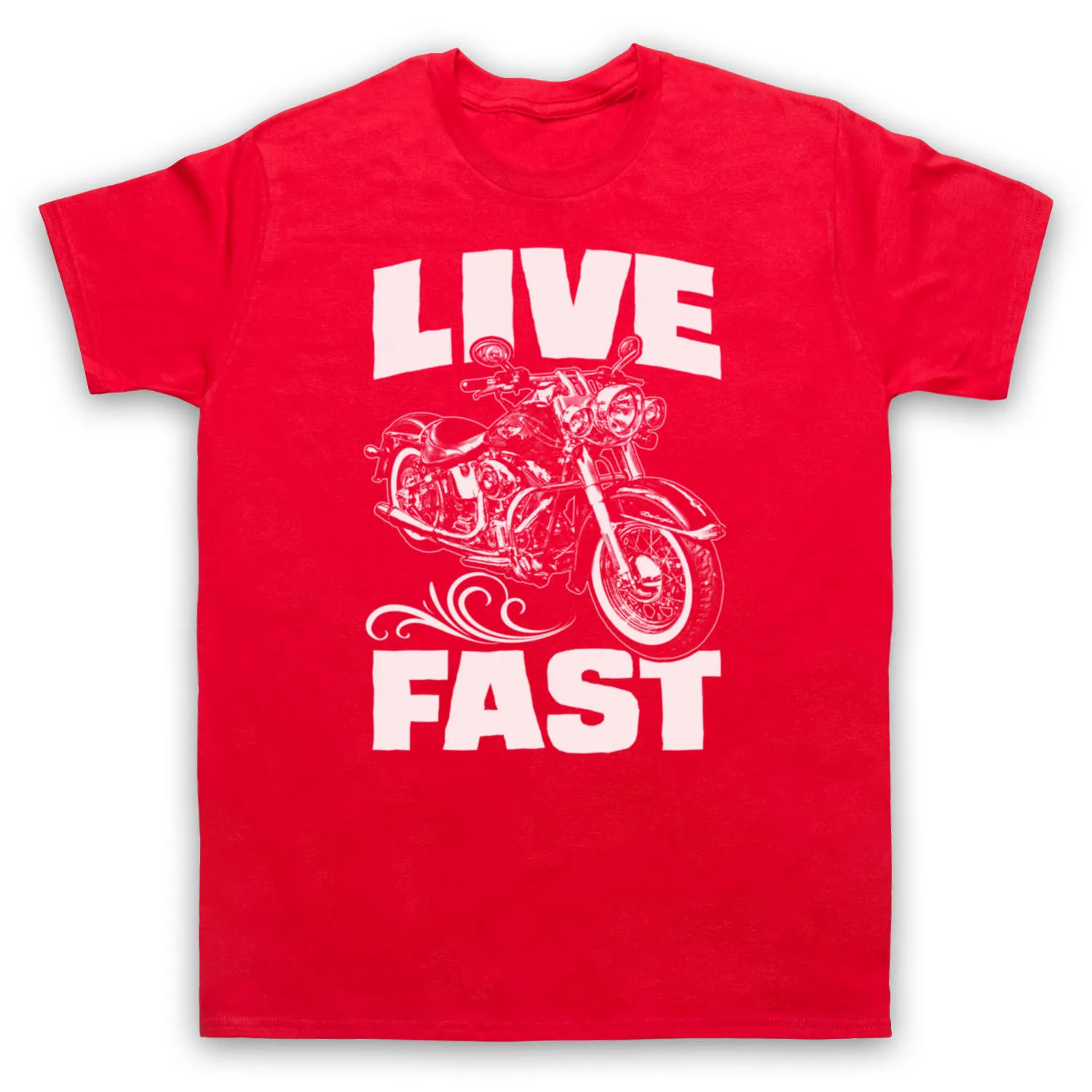 Футболка с принтом 2019 модная Байкерская Мужская футболка для езды на