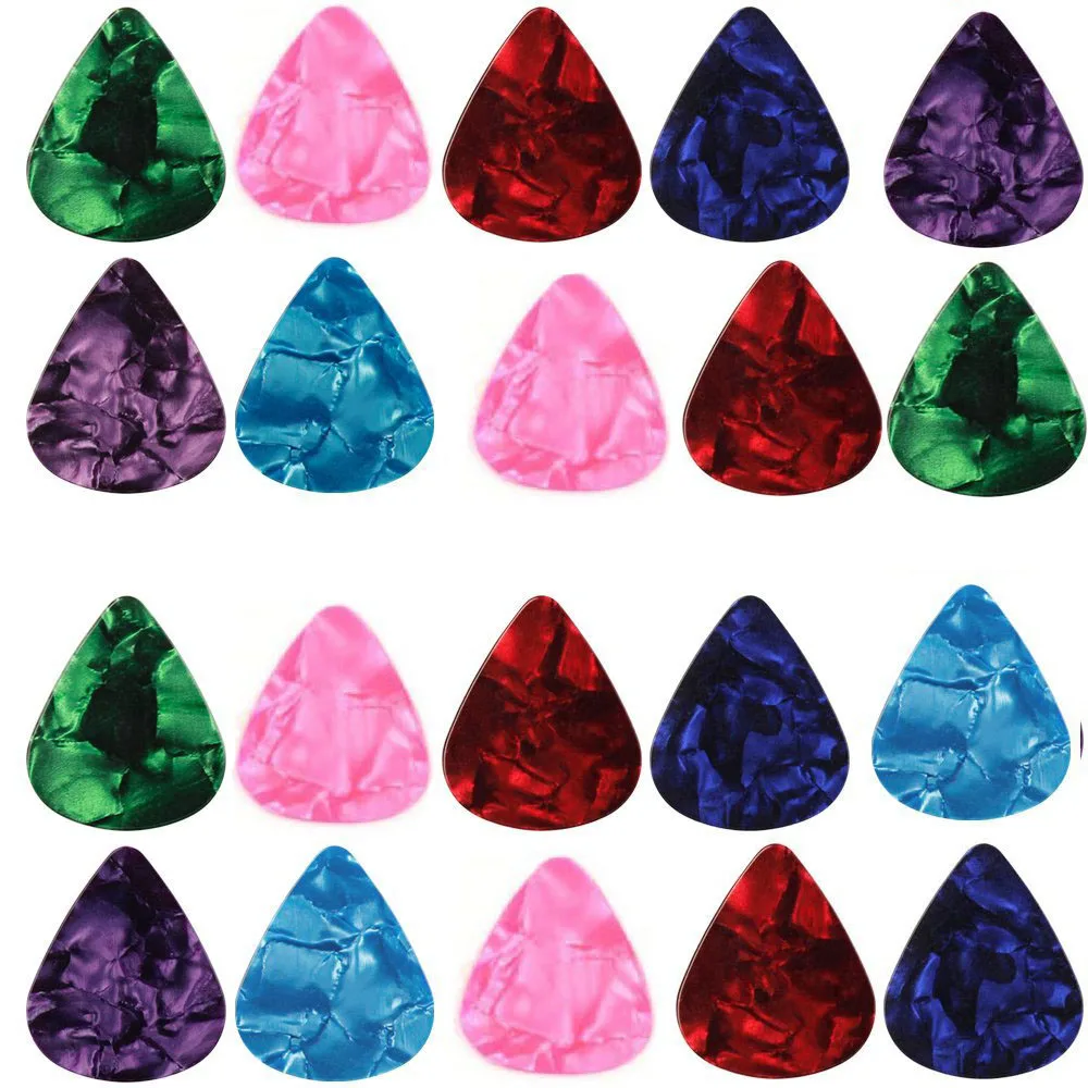 Прямая поставка с фабрики 1000 шт одна тысяча целлюлоидных гитарных пиков