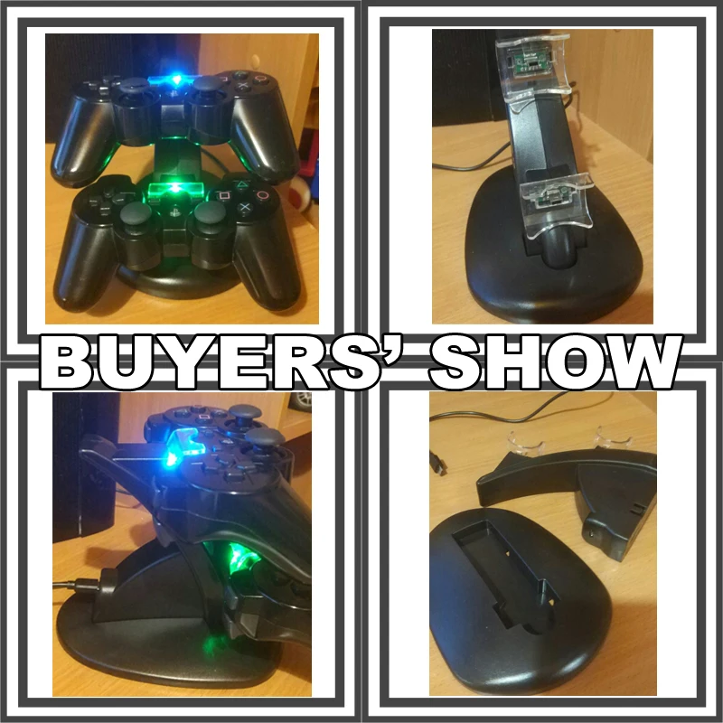 USB зарядная док станция для контроллера PS3 светодиодная подсветильник вка с