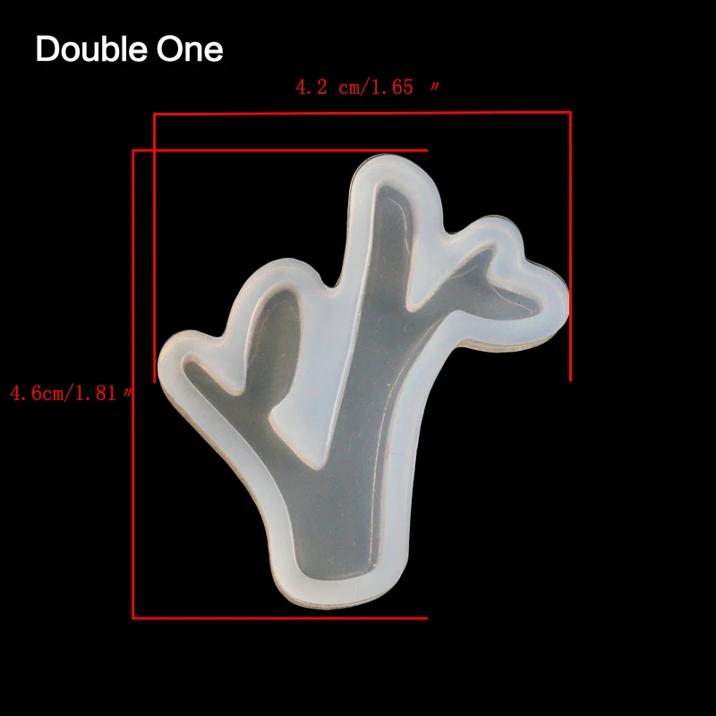 Филиал формы милые силиконовые смолы DIY для изготовления ювелирных изделий