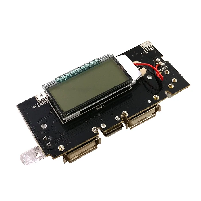 Автоматическая защита! Двойной USB 5V 1A 2.1A Мобильный Внешний аккумулятор 18650