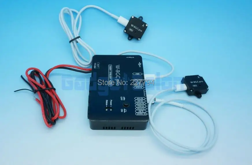 W BGC PRO высокий ток AlexMos 3 оси 32 бит бесщеточный карданный контроллер и 2x IMU|brushless gimbal