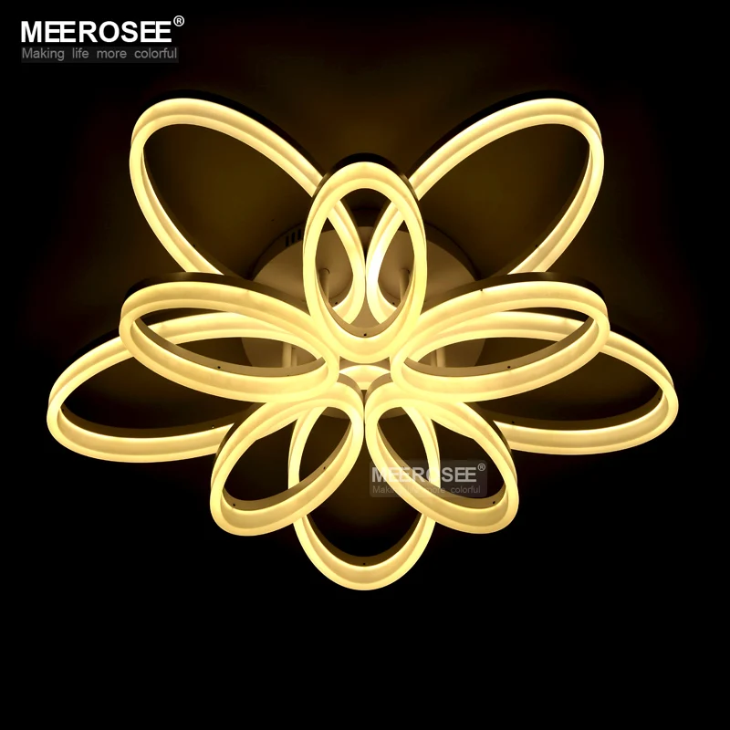 Современный СВЕТОДИОДНЫЙ Потолочный Светильник Белый Акриловые СВЕТОДИОДНЫЕ